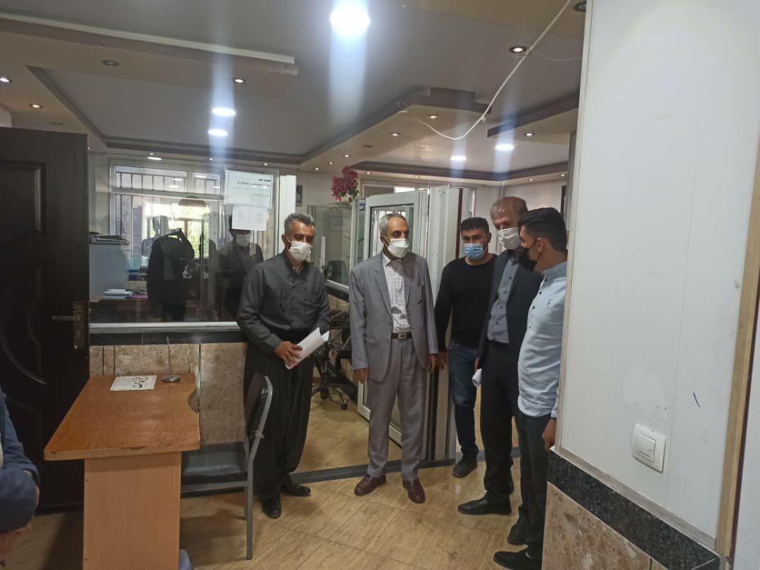️بازدید سرزده فرماندار سردشت از ادارات سطح شهرستان