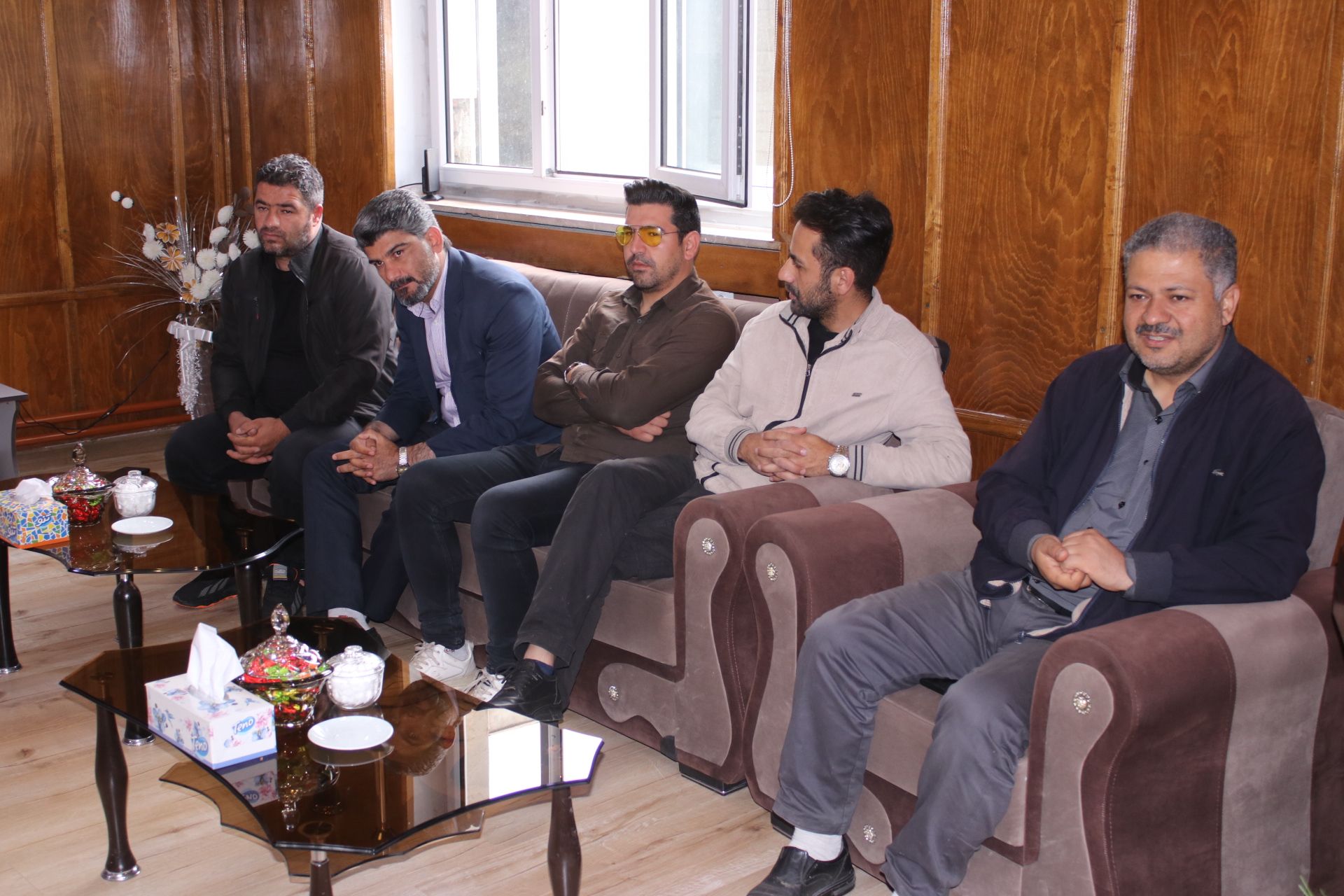دیدار عوامل تولیدکننده برنامه اولدوز شبکه سیمای آذربایجان غربی با سرپرست فرمانداری شهرستان سردشت