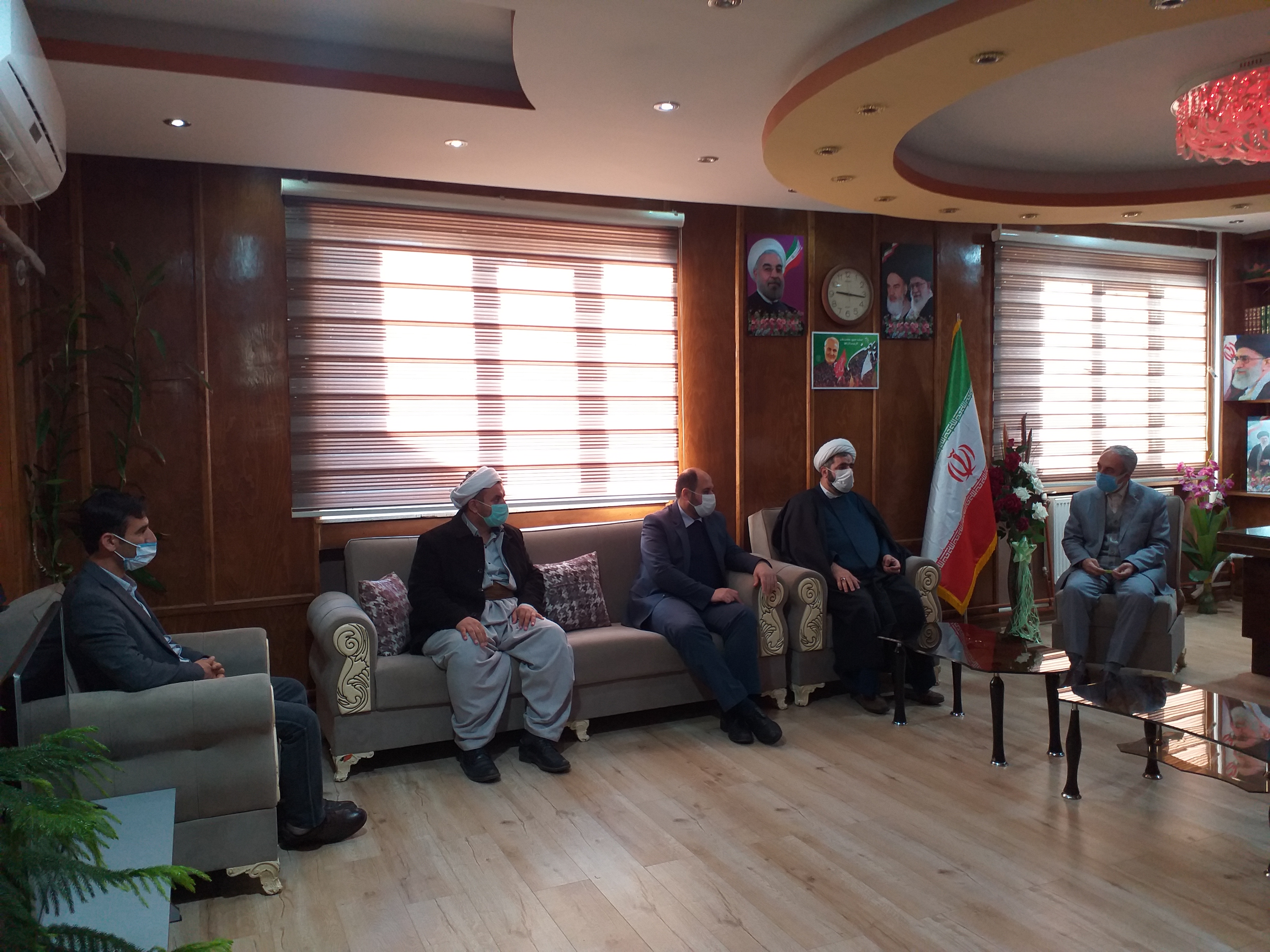 دیدار مدیر کل دامپزشکی استان آذربایجان غربی با فرماندار شهرستان سردشت: