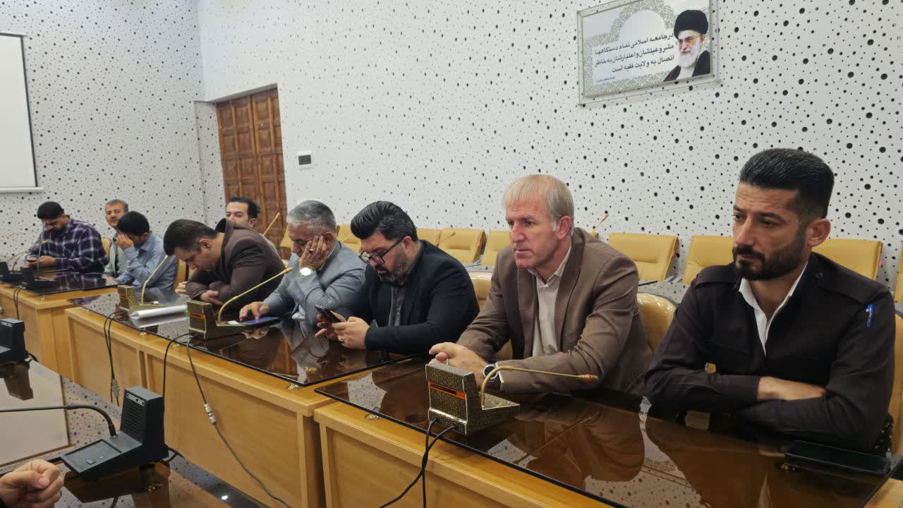 جلسه ستاد ساماندهی امور جوانان شهرستان سردشت با محوریت اوقات فراغت برگزار شد