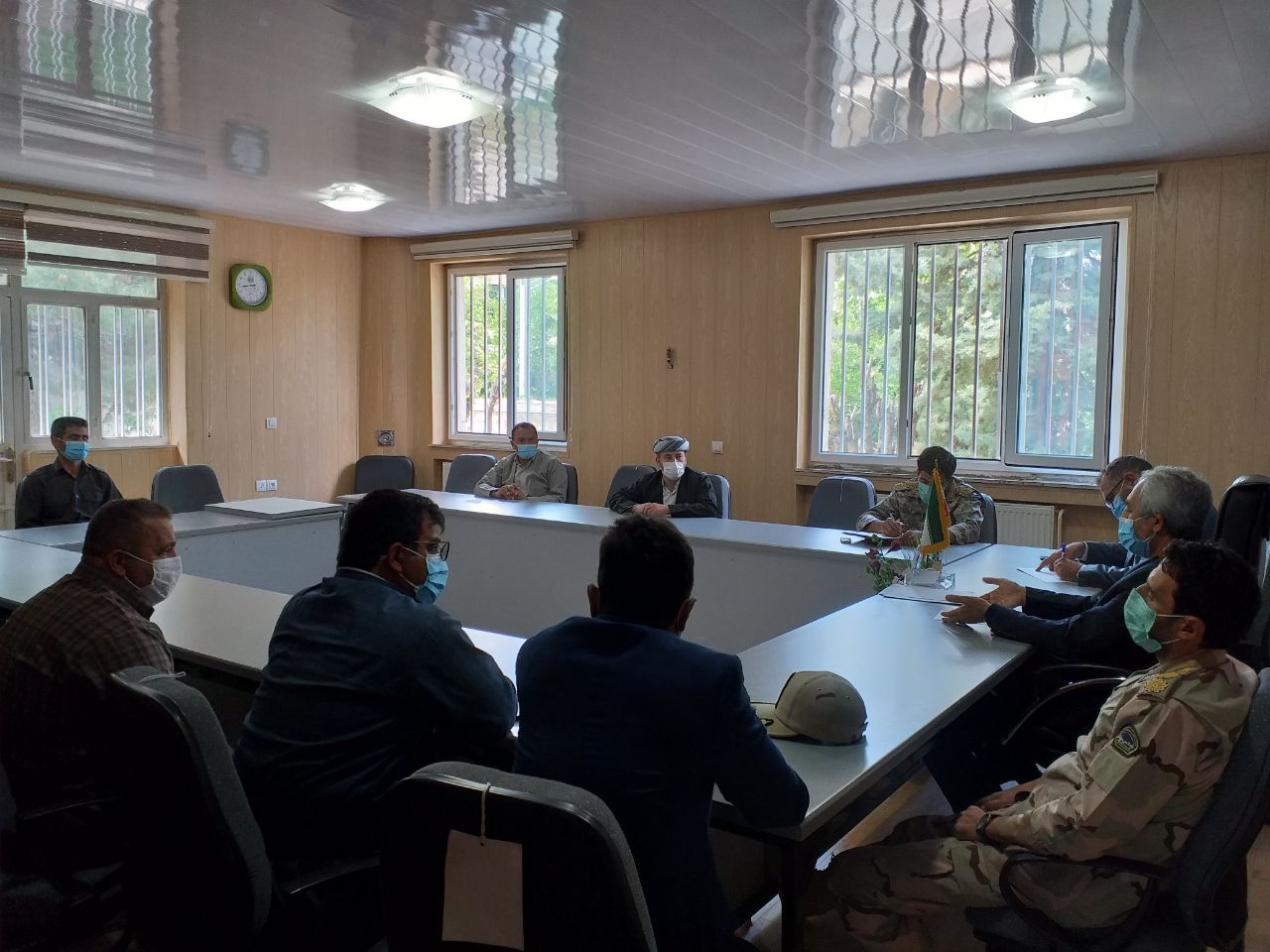 ️نشست فرماندار شهرستان سردشت با عشایر و مرز نشینان نوار مرزی بخش وزینه
