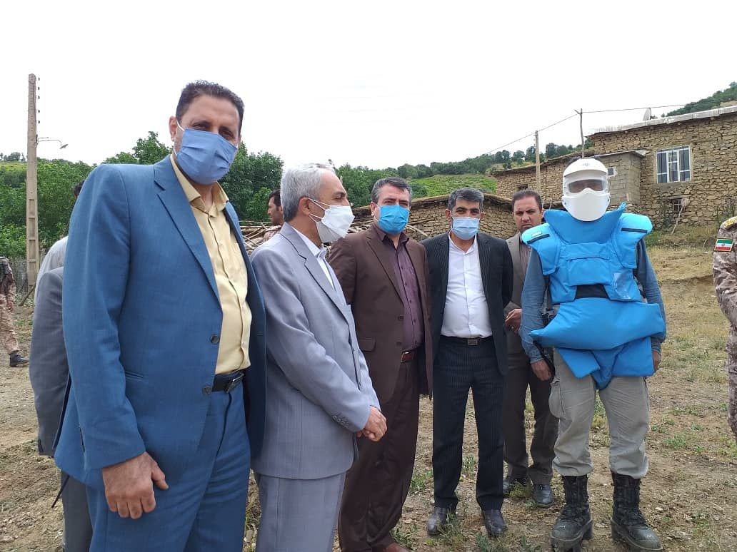 ️بازدید فرماندار از روند پاکسازی اراضی و مراتع آلوده به مین شهرستان سردشت