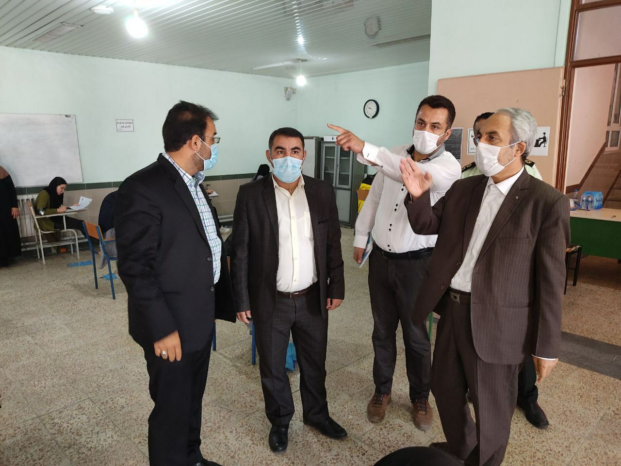 ️بازدید از حوزه های برگزار کننده کنکور سراسری ۱۴۰۰