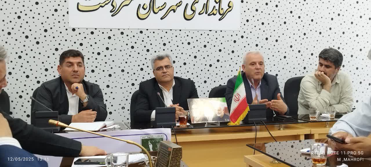 جلسه شورای پشتیبانی نهضت سواد آموزی با ریاست حسین بالقچی بخشدار بخش مرکزی در فرمانداری شهرستان سردشت برگزار شد