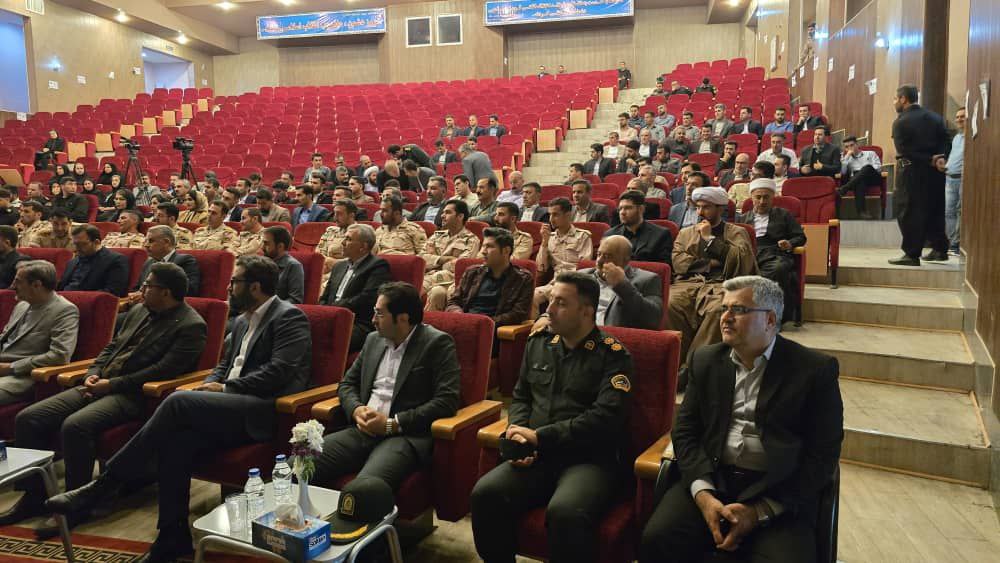 🔻 مراسم تکریم و معارفه رئیس جدید دادگستری سردشت برگزار شد؛