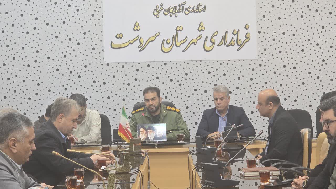 برگزاری جلسه هماهنگی برگزاری مراسم روز زن و روز مادر به ریاست معاون برنامه‌ریزی و هماهنگی امور عمرانی فرمانداری شهرستان سردشت