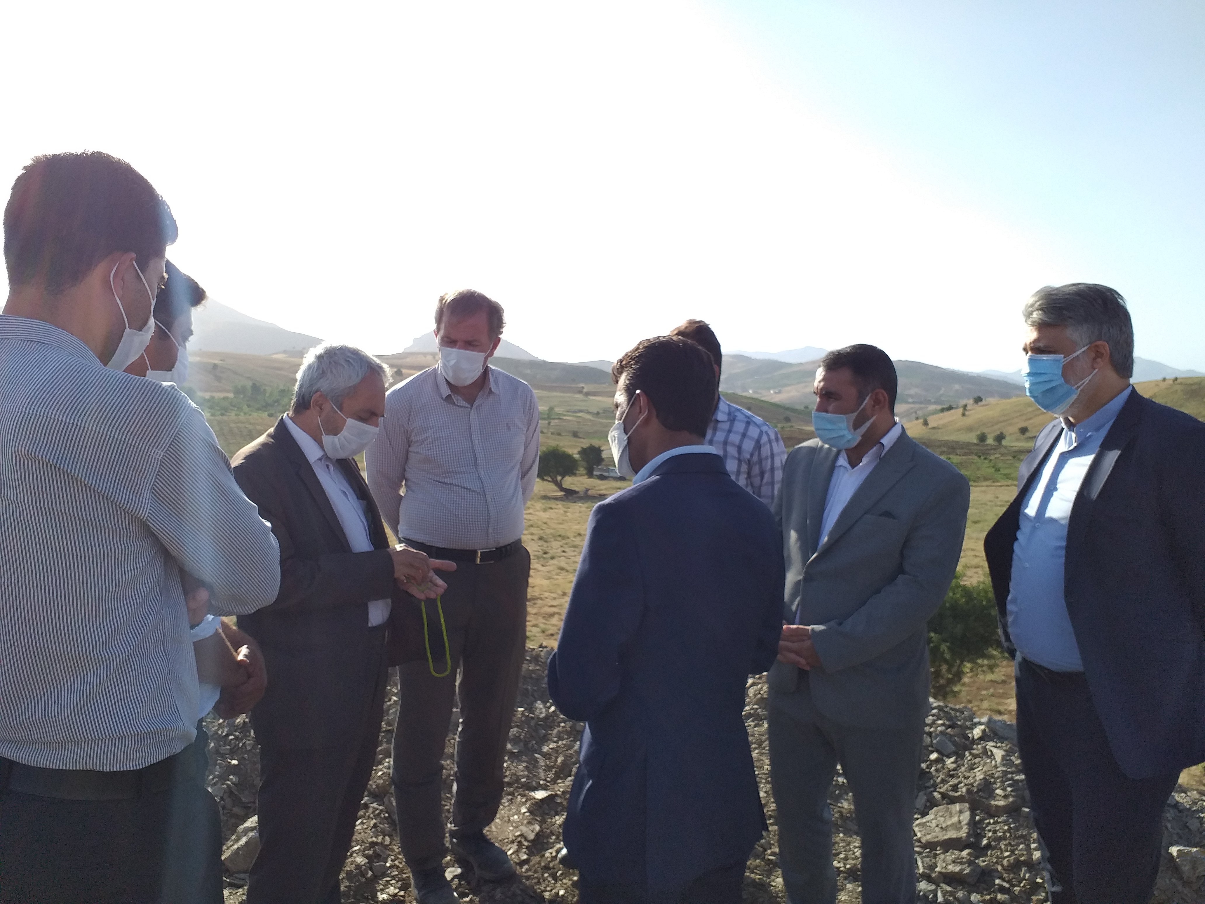 ️بازدید فرماندارشهرستان سردشت ازمعدن سنگ آهن دیوالان