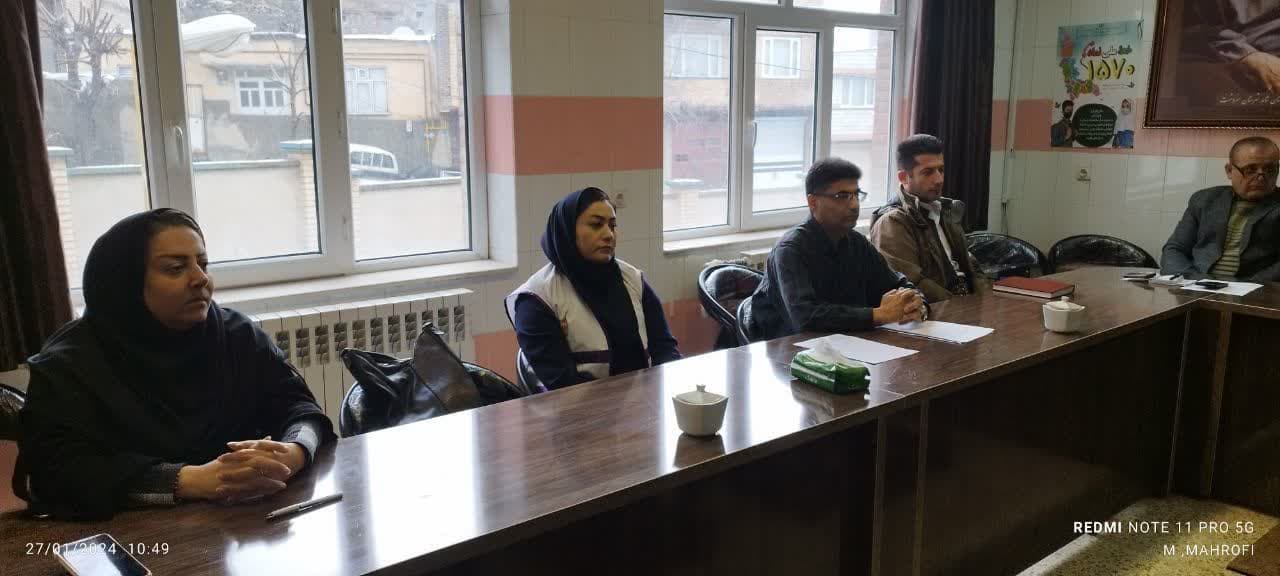 تیم پروژه نظام مراقبت اجتماعی از دانش آموزان ( میز نماد ) شهرستان سردشت ایجاد شد