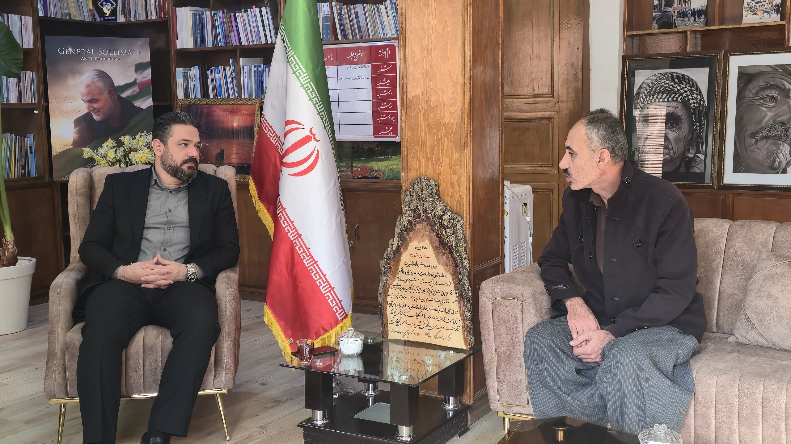 برگزاری ملاقات مردمی "ریباز میرزایی"  فرماندار شهرستان سردشت