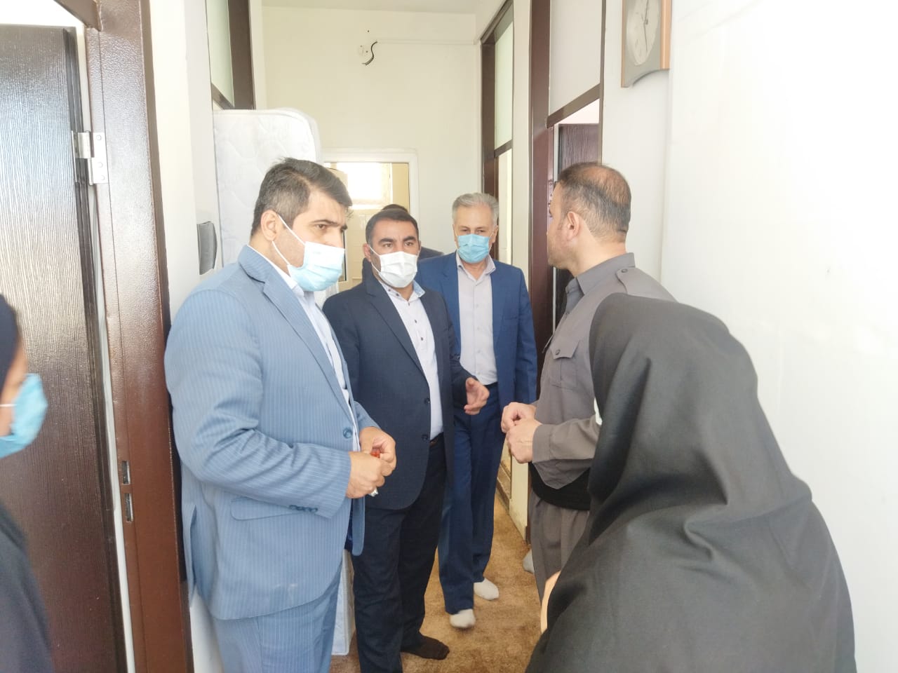 بازدید معاون سیاسی،امنیتی و اجتماعی فرمانداراز واحد های مختلف بهزیستی شهرستان سردشت