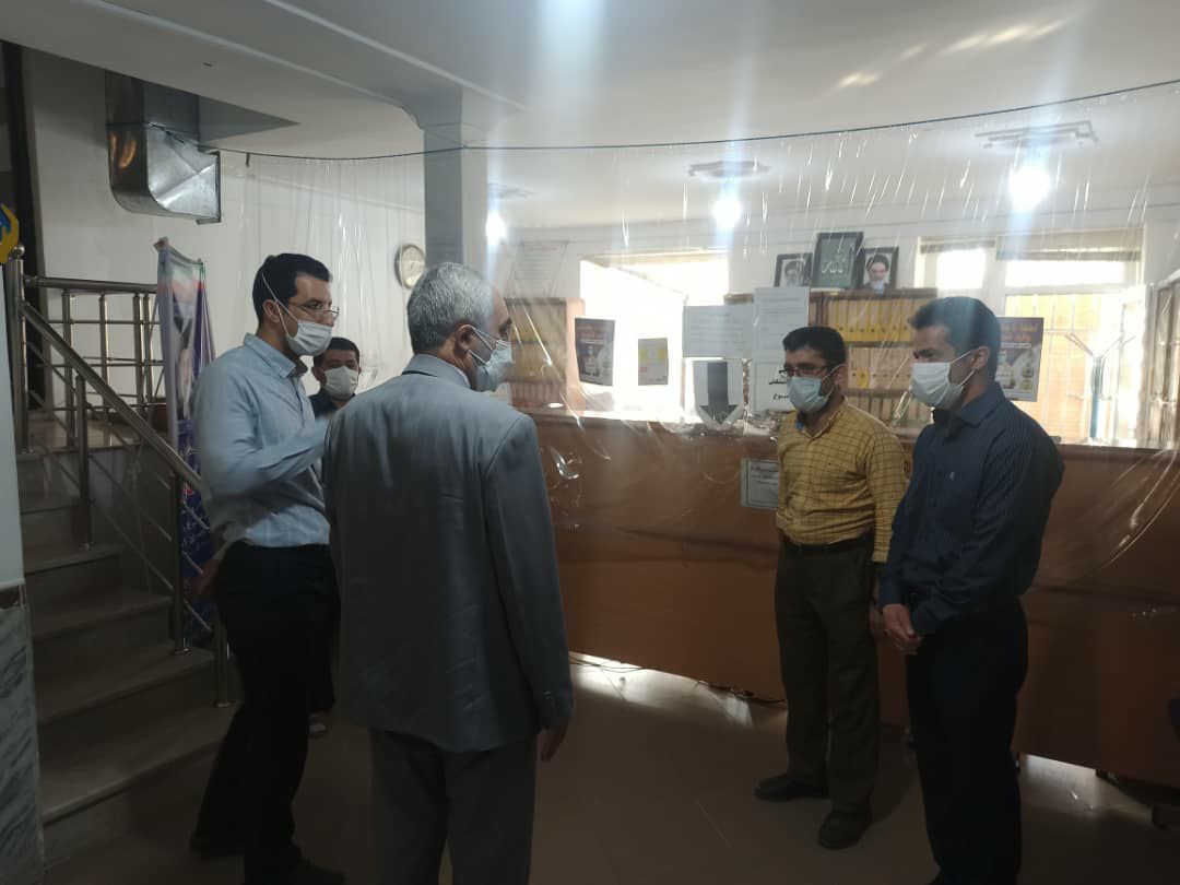 ️بازدید سرزده فرماندار سردشت از ادارات سطح شهرستان