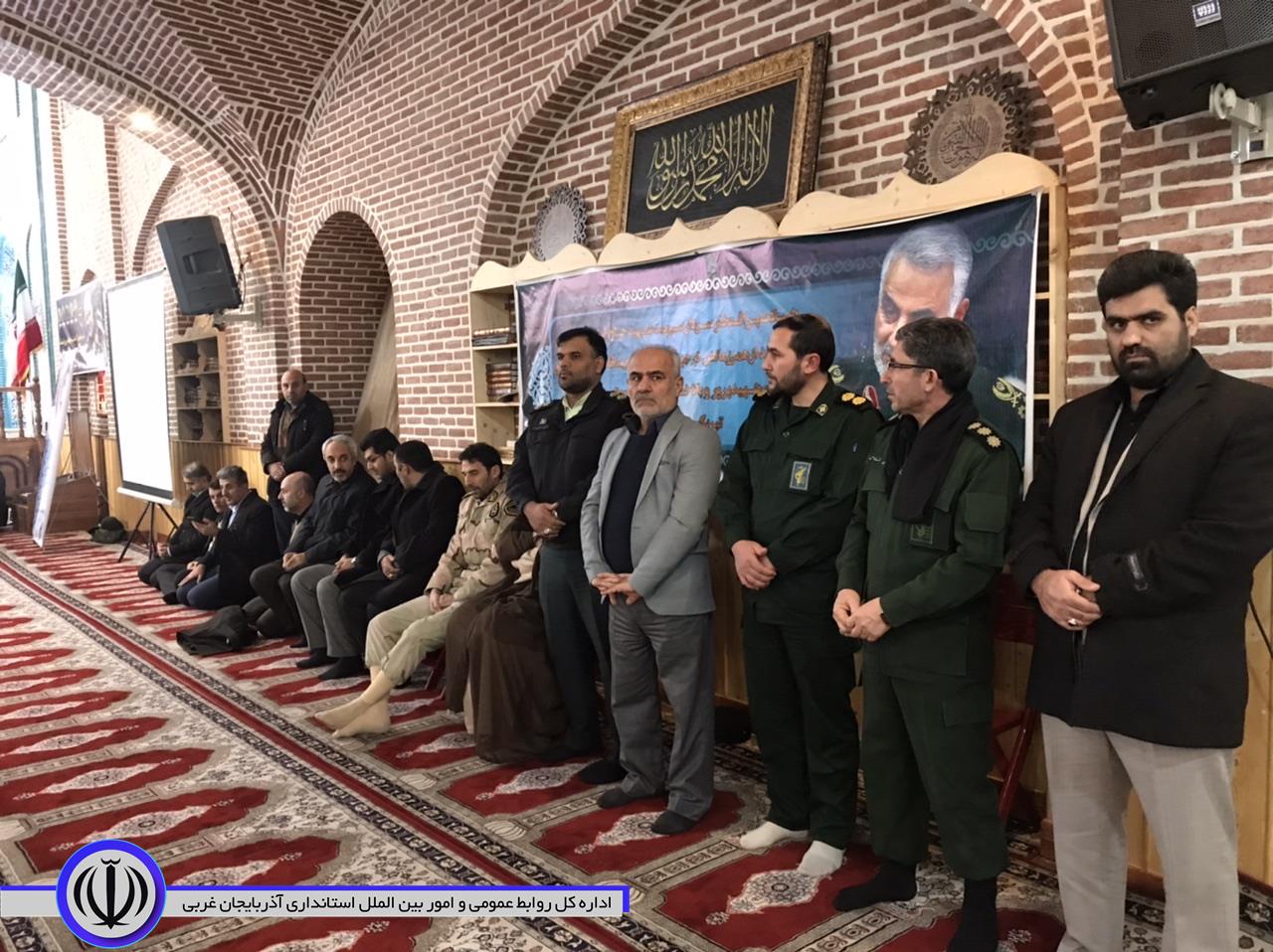 چهلم شهادت حاج قاسم سلیمانی گرامی داشته شد