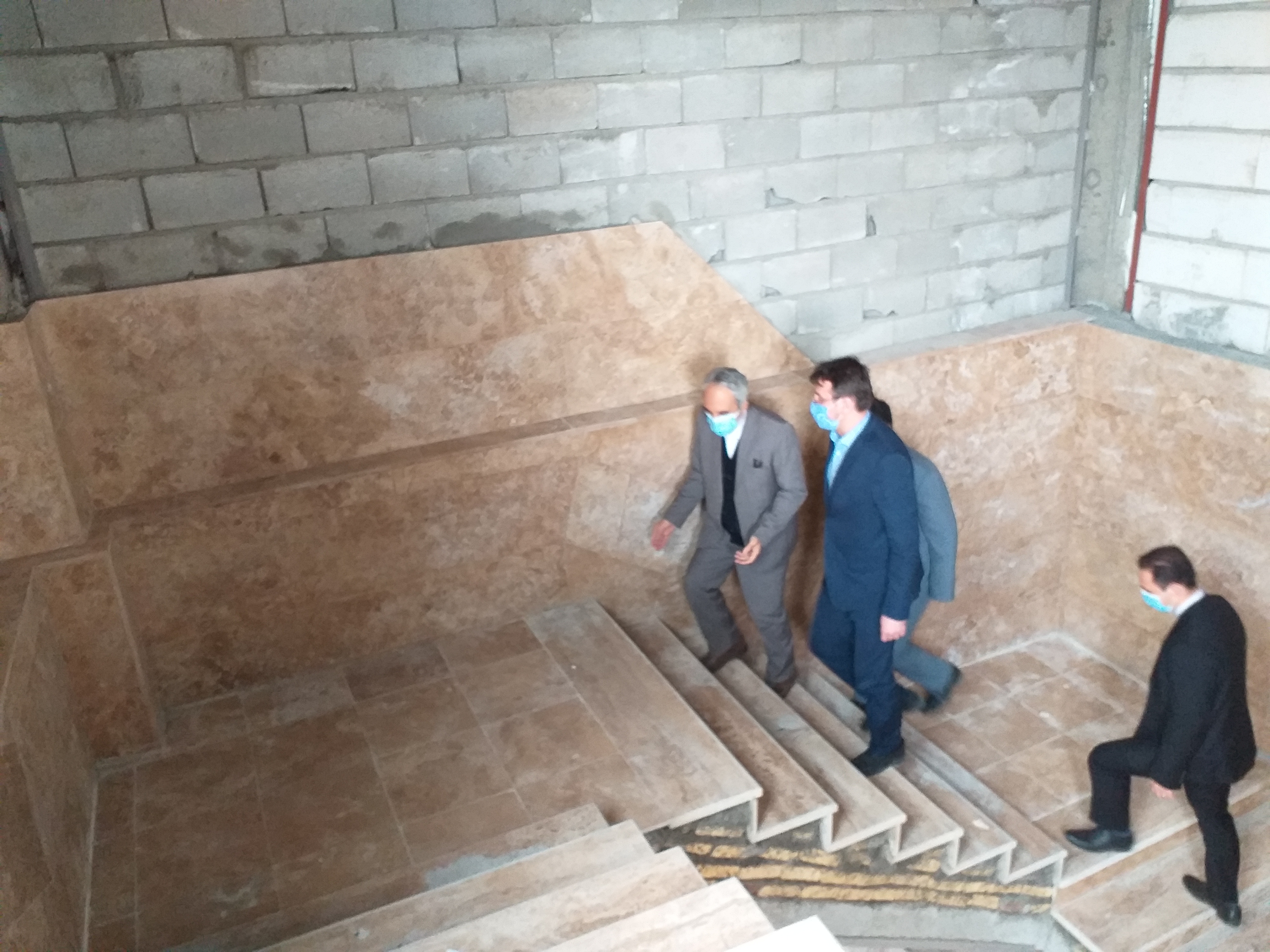 🔺️بازدید فرماندار شهرستان سردشت و مدیر کل امور اجتماعی استانداری آذربایجان غربی از پروژه در حال ساخت درمانگاه تامین اجتماعی: