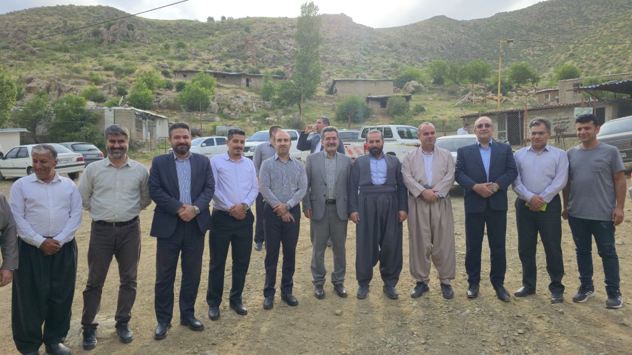 بازدید مشترک فرمانداران و نمایندگان مجلس از پروژه جاده سردشت-بوکان | 14 کیلومتر باقیمانده تا تکمیل پروژه