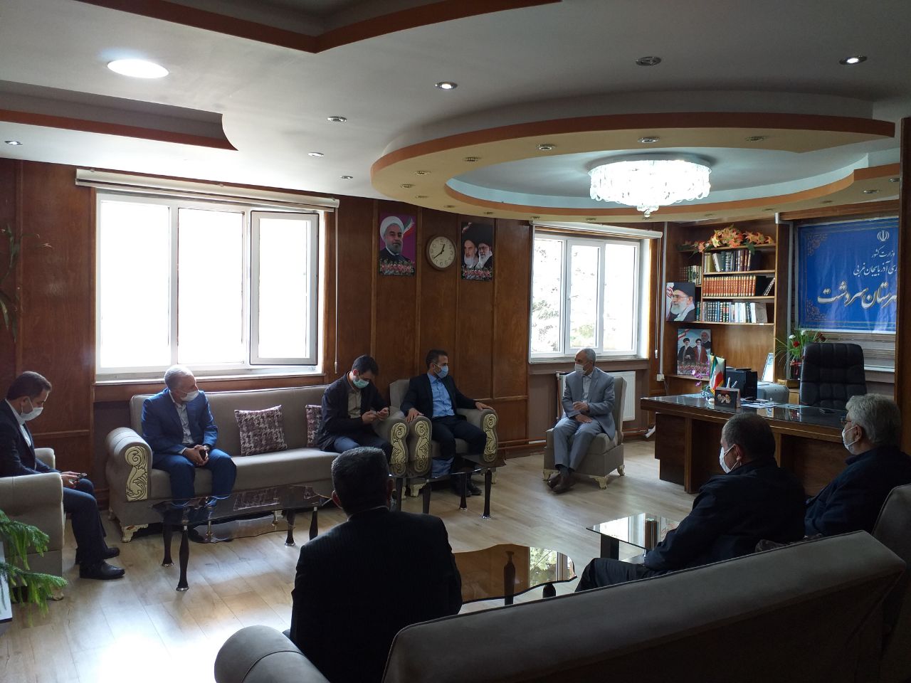 ️دیدار مدیر کل زندان های آذربایجان غربی با فرماندار شهرستان سردشت