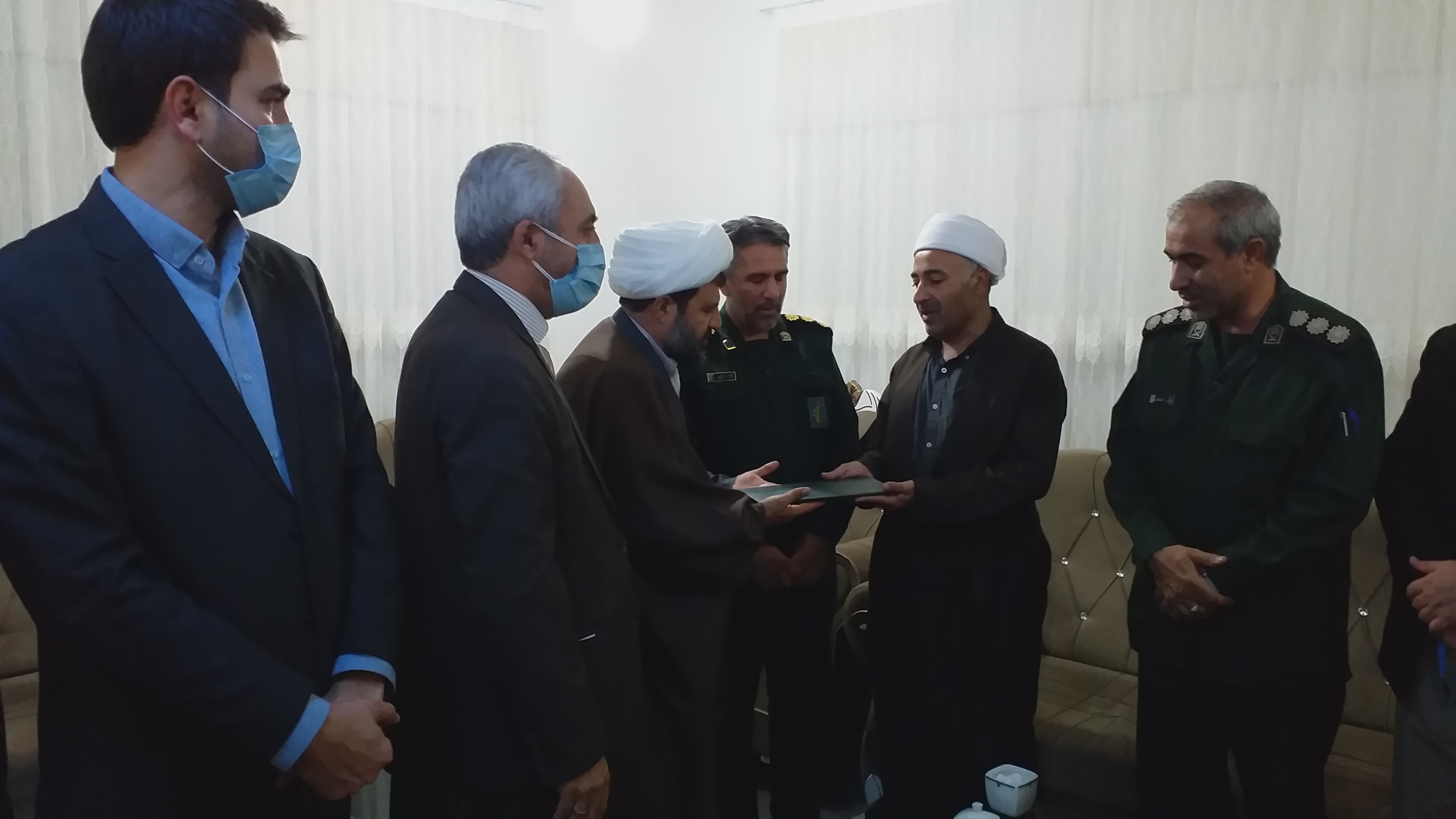 دیدار فرماندار شهرستان سردشت با امام جمعه ربط