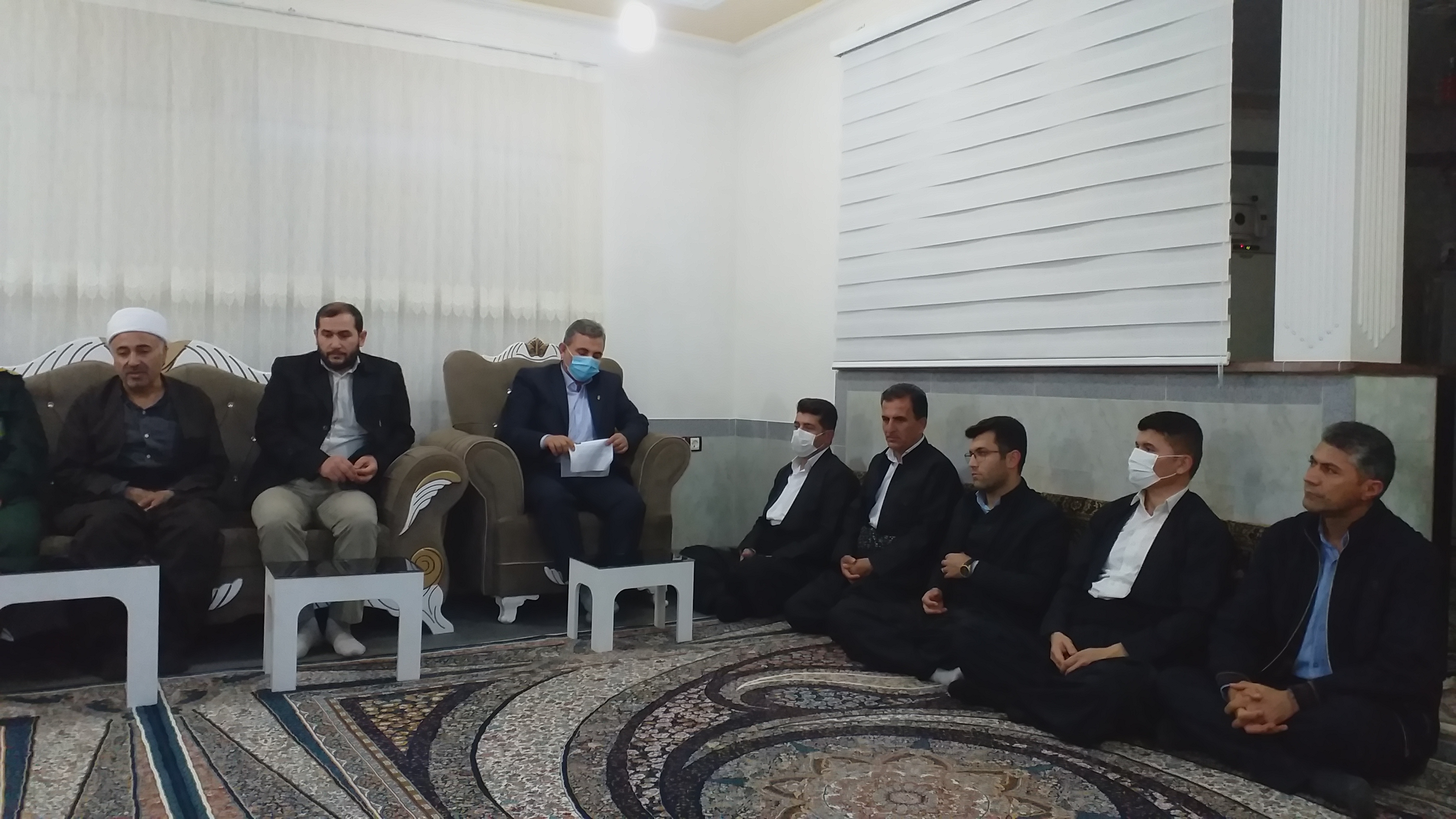 دیدار فرماندار شهرستان سردشت با امام جمعه ربط