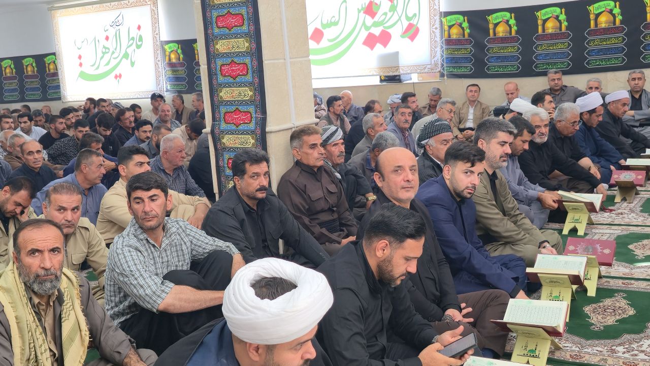 ⬛️سردشت به سوگ نشست؛ خداحافظی با اسوهٔ صبر و ایستادگی
