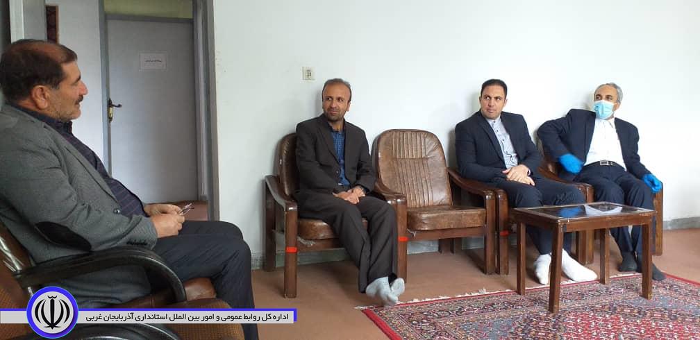 نخشی پورفرماندارشهرستان سردشت ازمرکز بخش وزینه بازدید بعمل آورد: