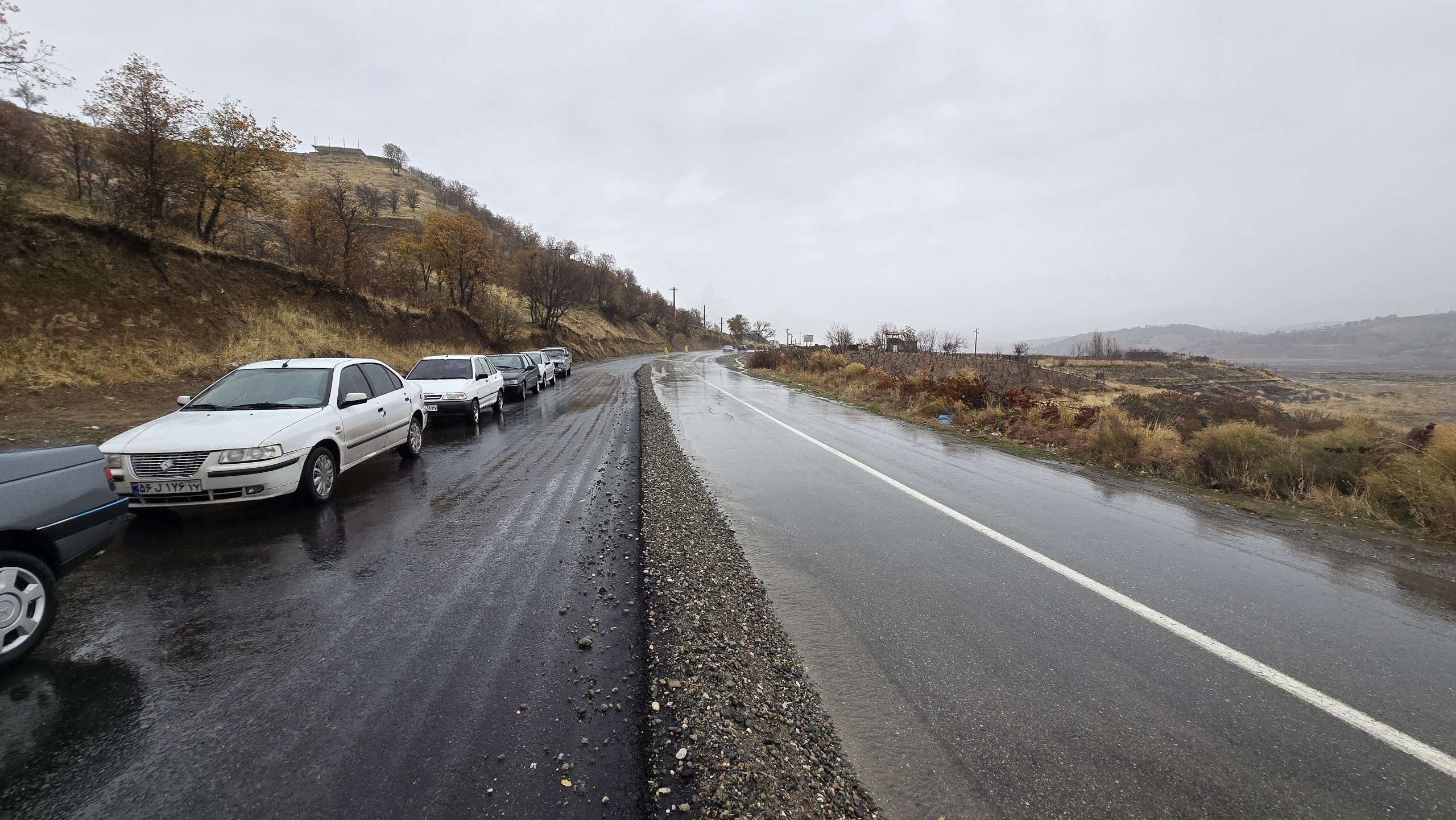 فرماندار سردشت از پروژه بهسازی جاده سردشت-نلاس بازدید کرد