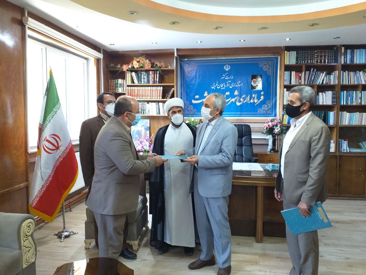 مراسم تودیع و معارفه سرپرست جدید اداره ورزش و جوانان شهرستان سردشت برگزار شد