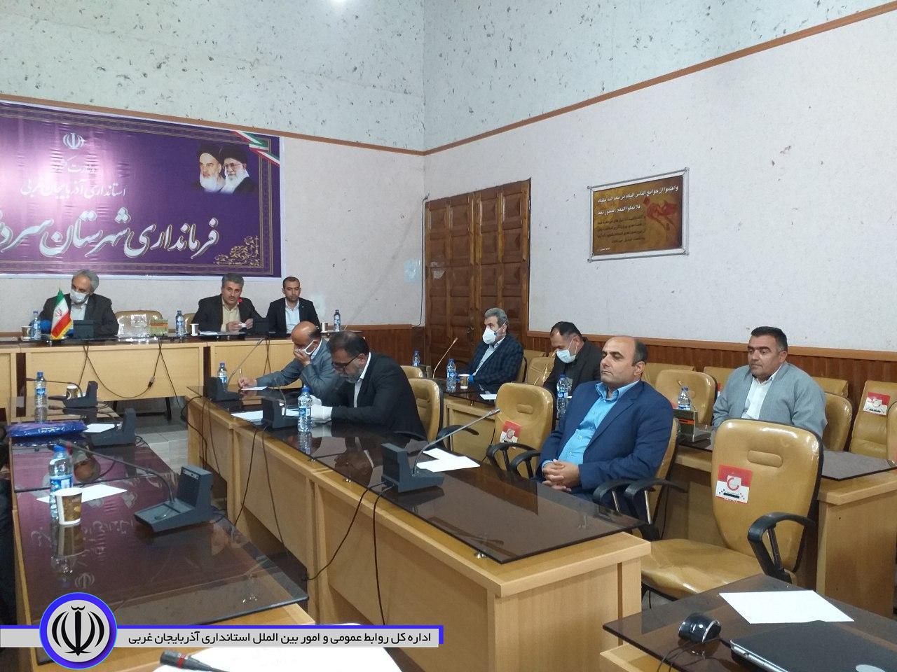 برگزاری اولین جلسه شورای آموزش و پرورش شهرستان سردشت در سال 99: