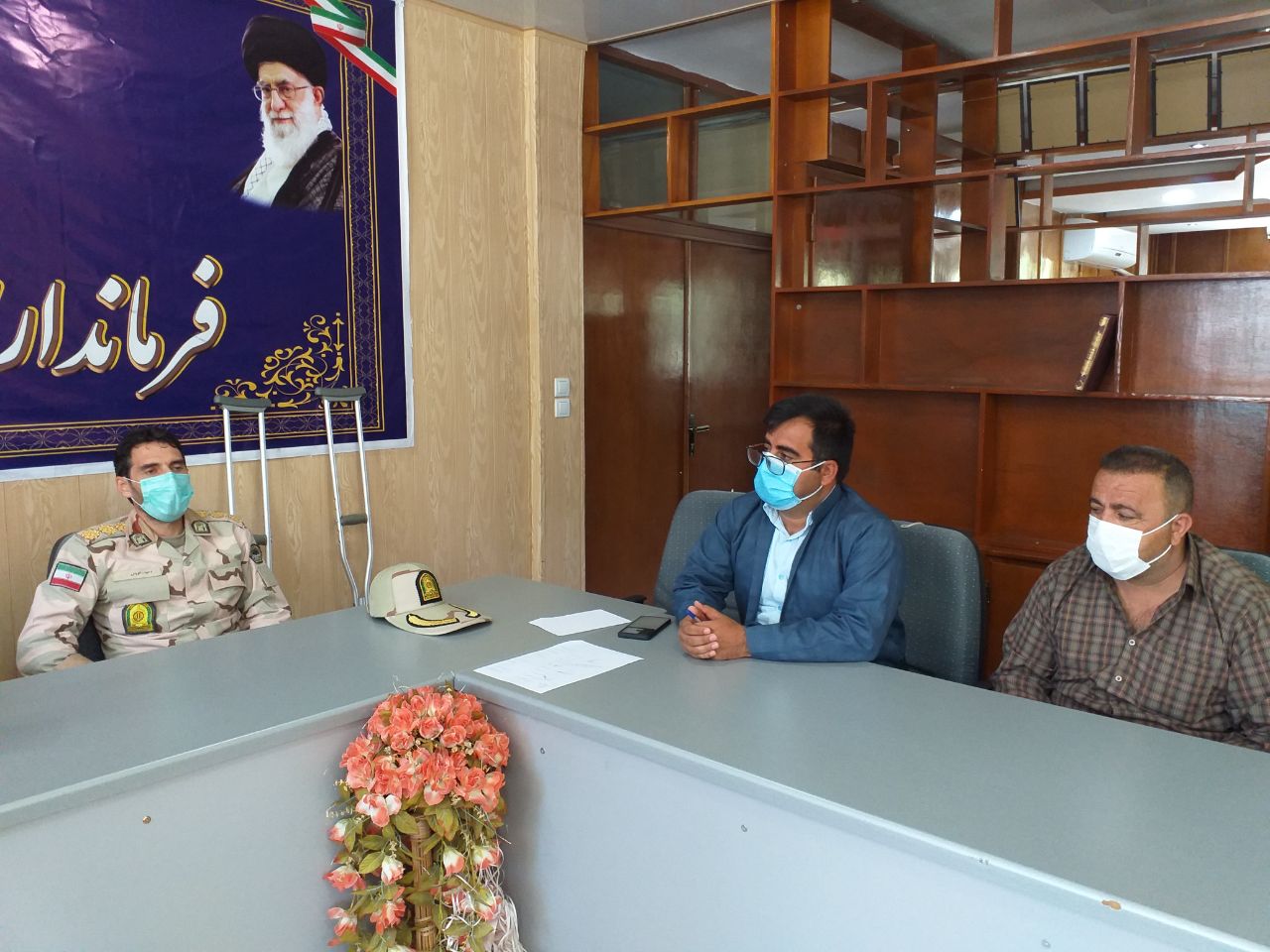 ️نشست فرماندار شهرستان سردشت با عشایر و مرز نشینان نوار مرزی بخش وزینه