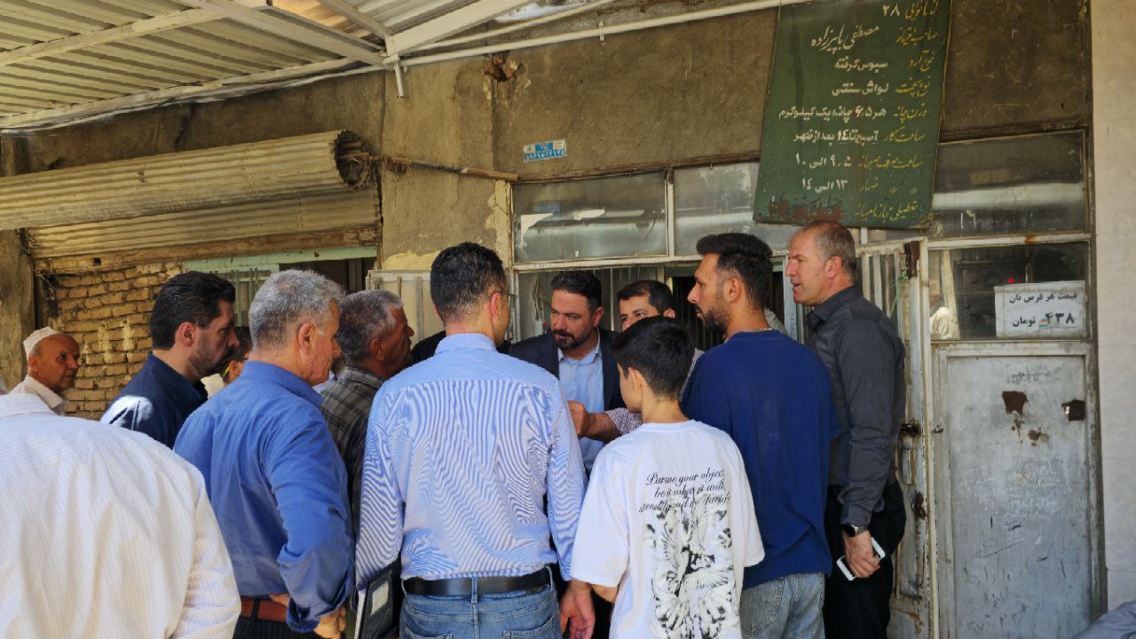 فرماندار سردشت از نانوایی‌های شهر بازدید کرد