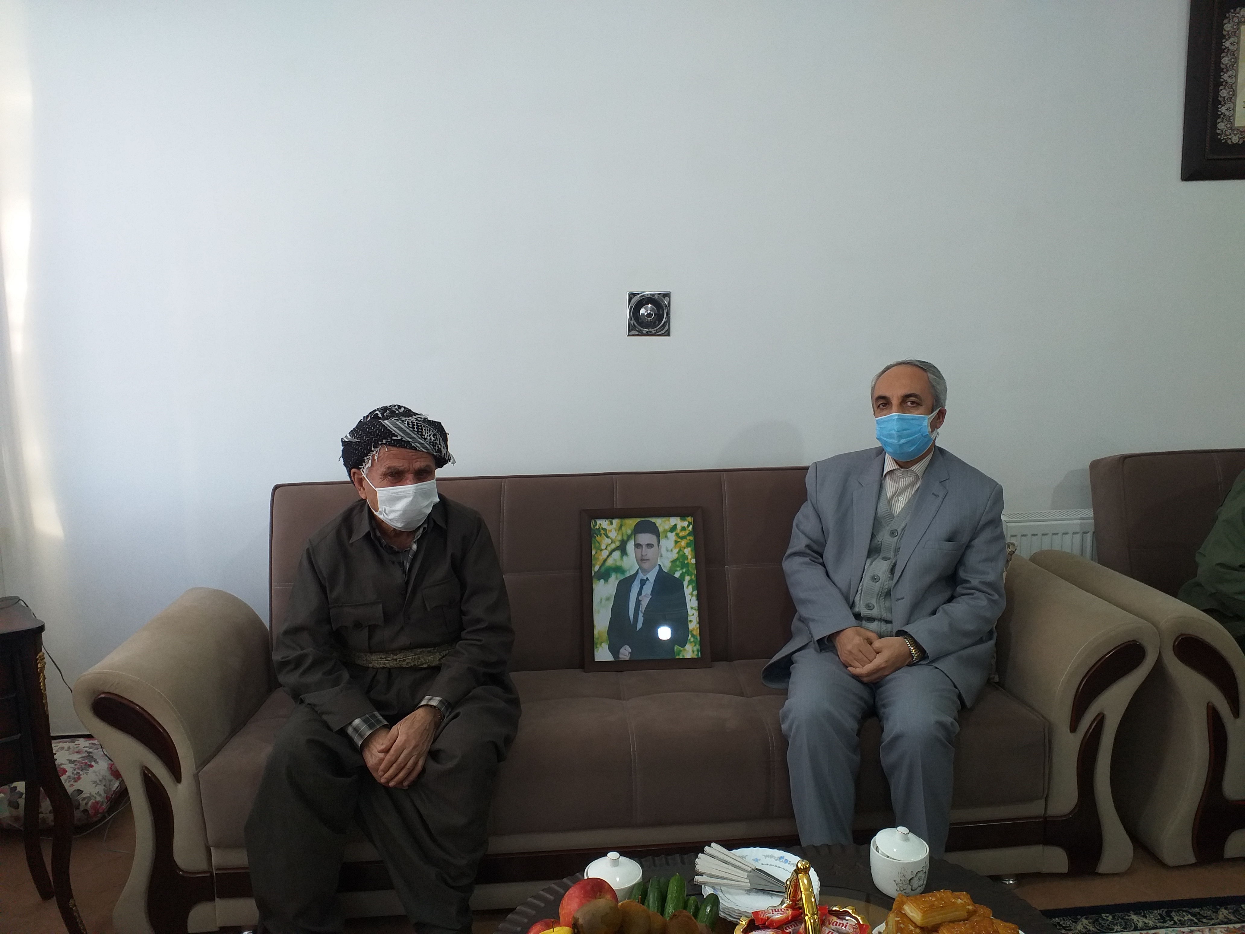 ️دیدار با خانواده# اولین شهید مدافع سلامت شهرستان سردشت: