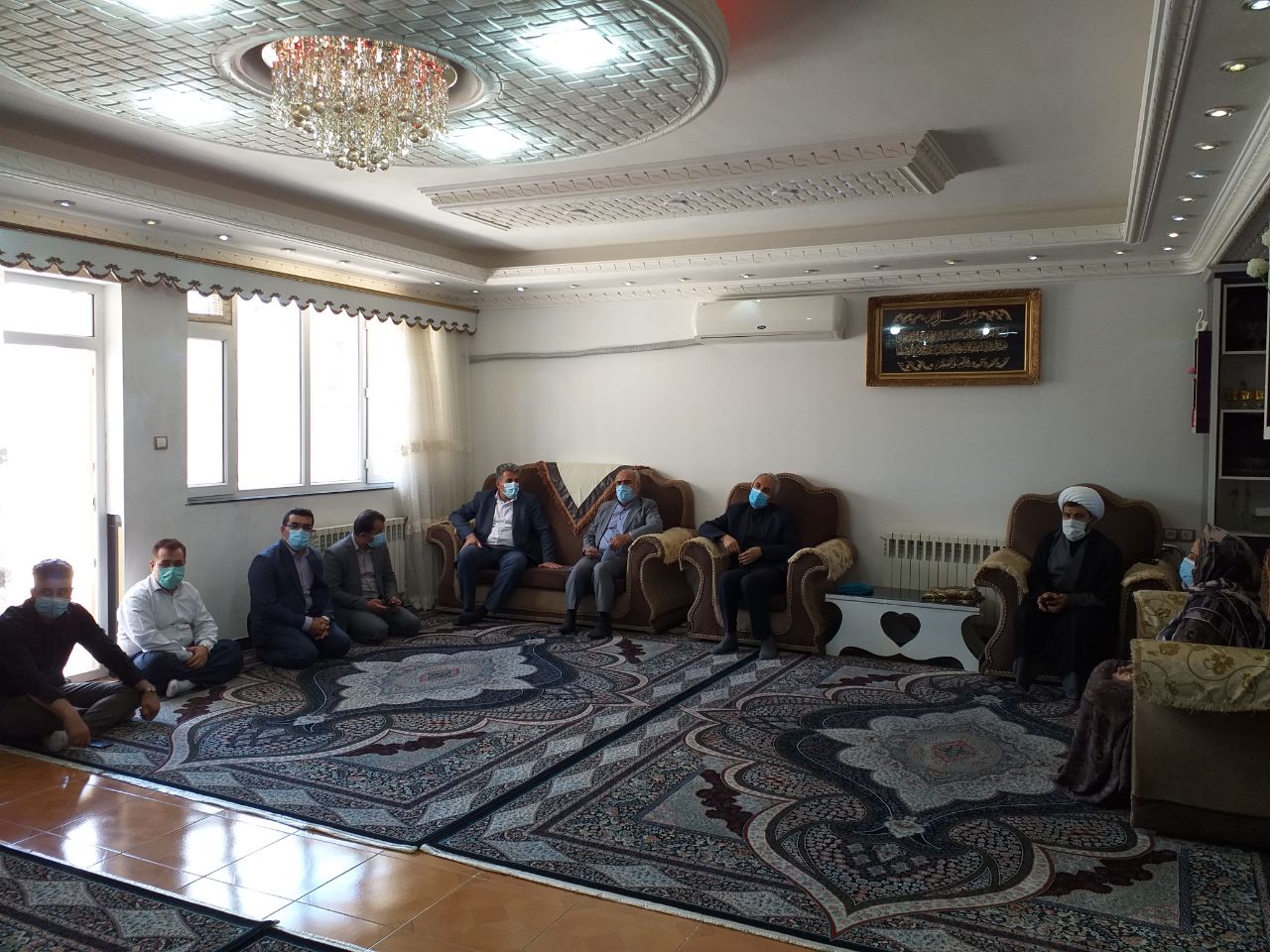 دیدار با خانواده معزز شهدا و ایثارگر شهرستان سردشت به مناسبت گرامیداشت هفته معلم