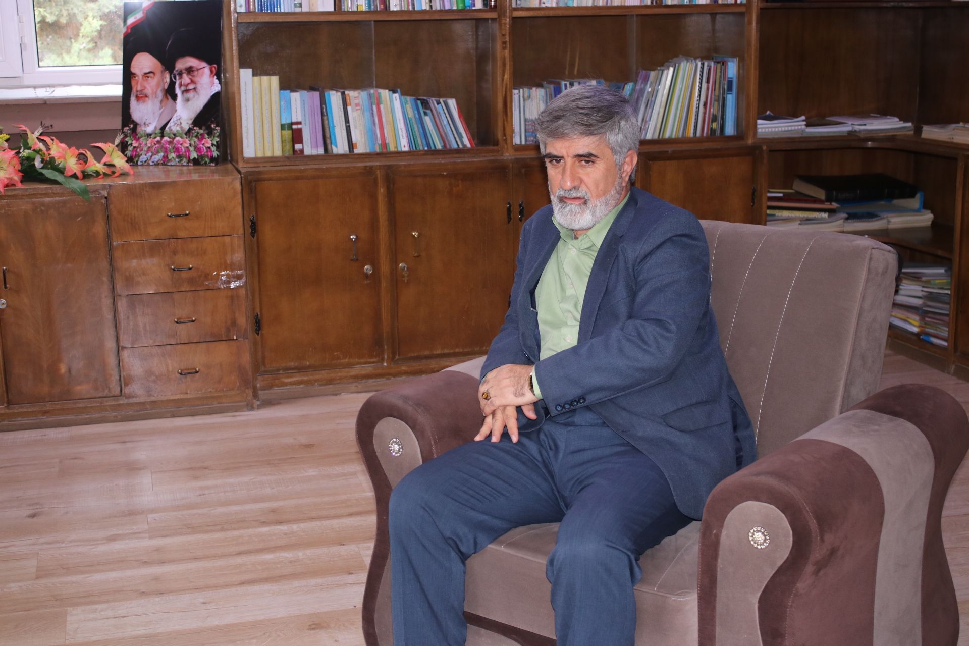 دیدار عوامل تولیدکننده برنامه اولدوز شبکه سیمای آذربایجان غربی با سرپرست فرمانداری شهرستان سردشت