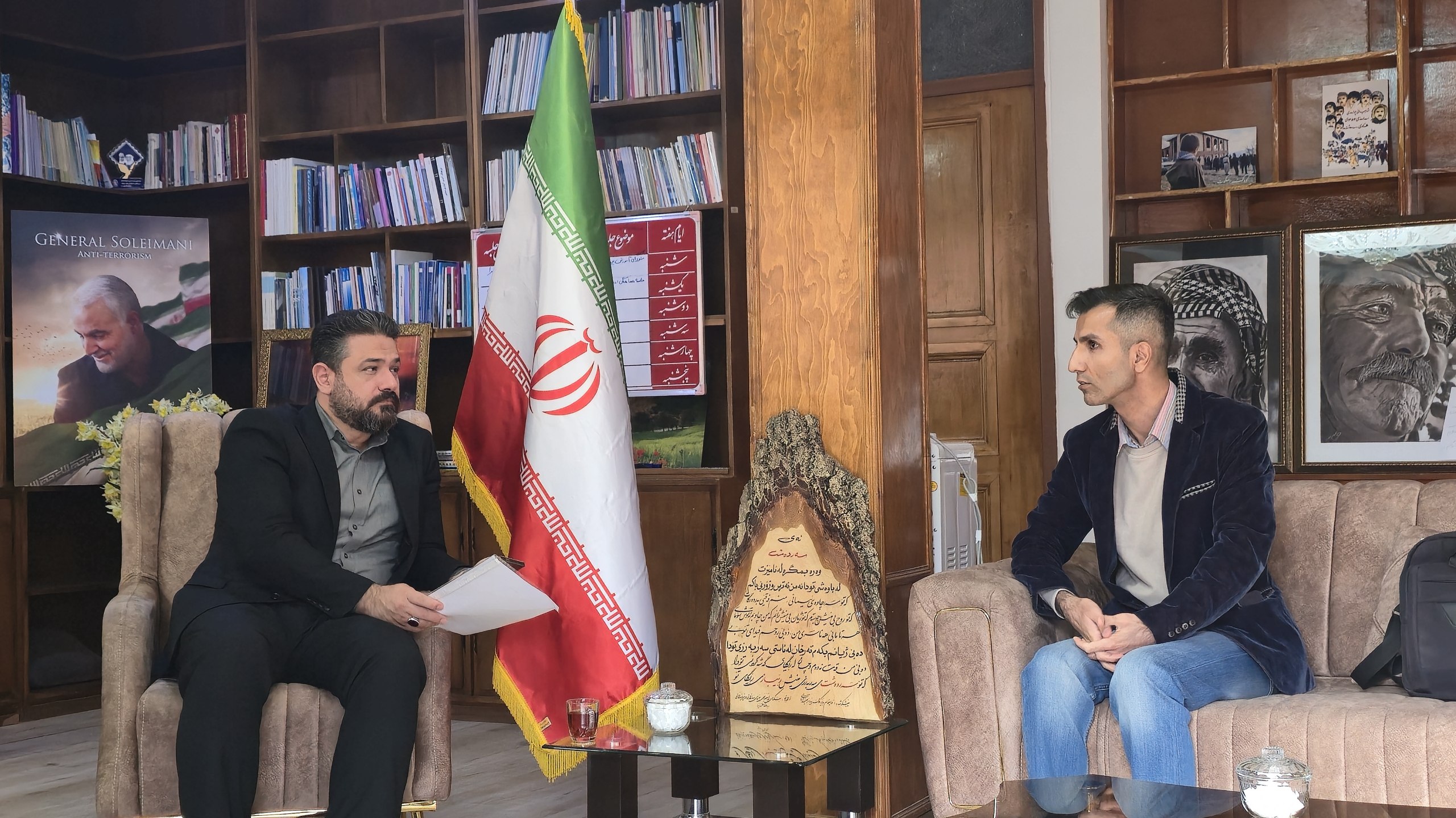 برگزاری ملاقات مردمی "ریباز میرزایی"  فرماندار شهرستان سردشت