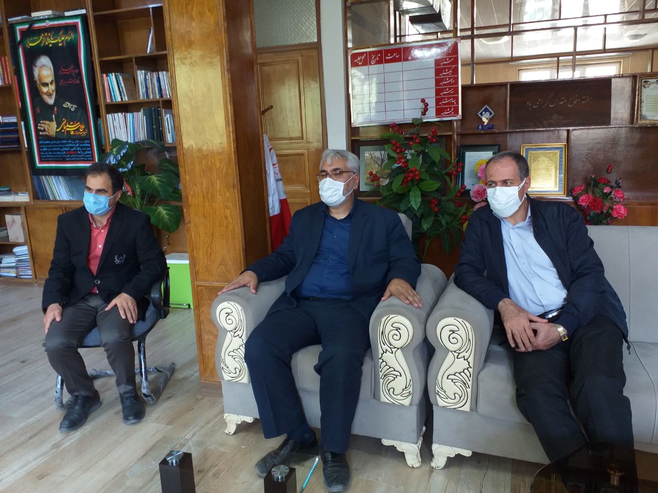 ️دیدار مدیر کل زندان های آذربایجان غربی با فرماندار شهرستان سردشت