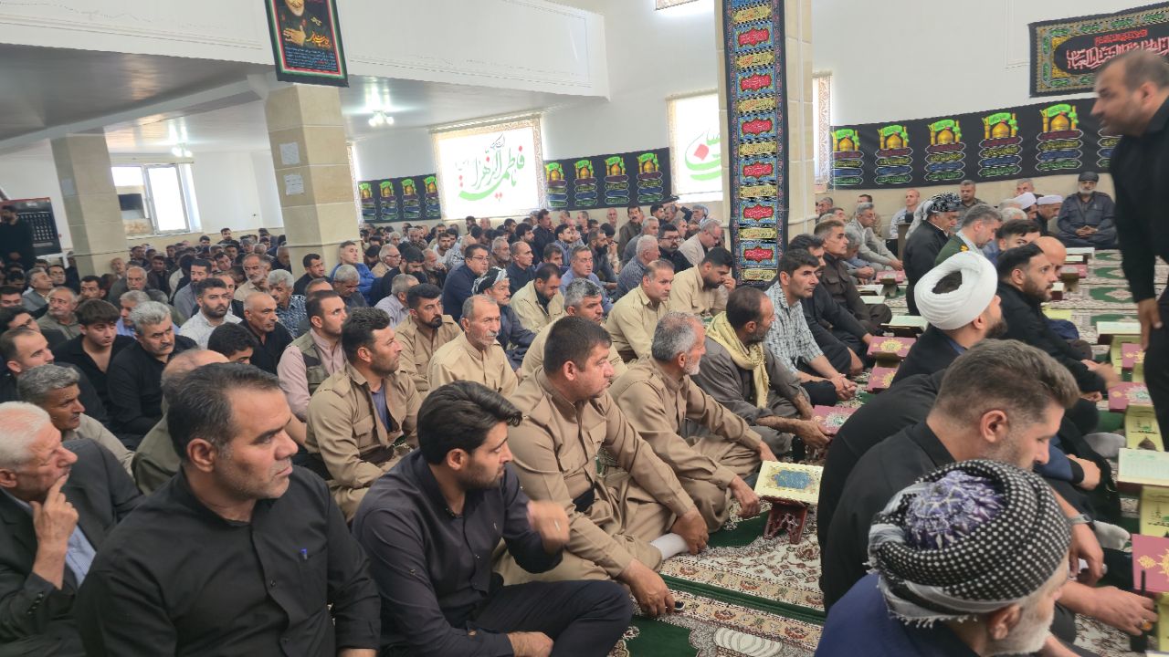 ⬛️سردشت به سوگ نشست؛ خداحافظی با اسوهٔ صبر و ایستادگی