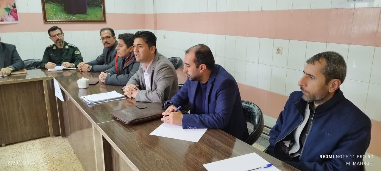 تیم پروژه نظام مراقبت اجتماعی از دانش آموزان ( میز نماد ) شهرستان سردشت ایجاد شد