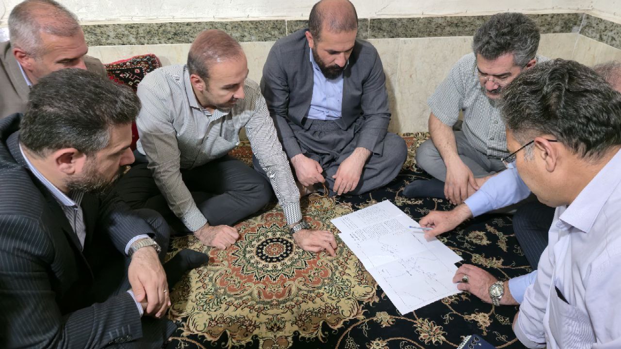 بازدید مشترک فرمانداران و نمایندگان مجلس از پروژه جاده سردشت-بوکان | 14 کیلومتر باقیمانده تا تکمیل پروژه