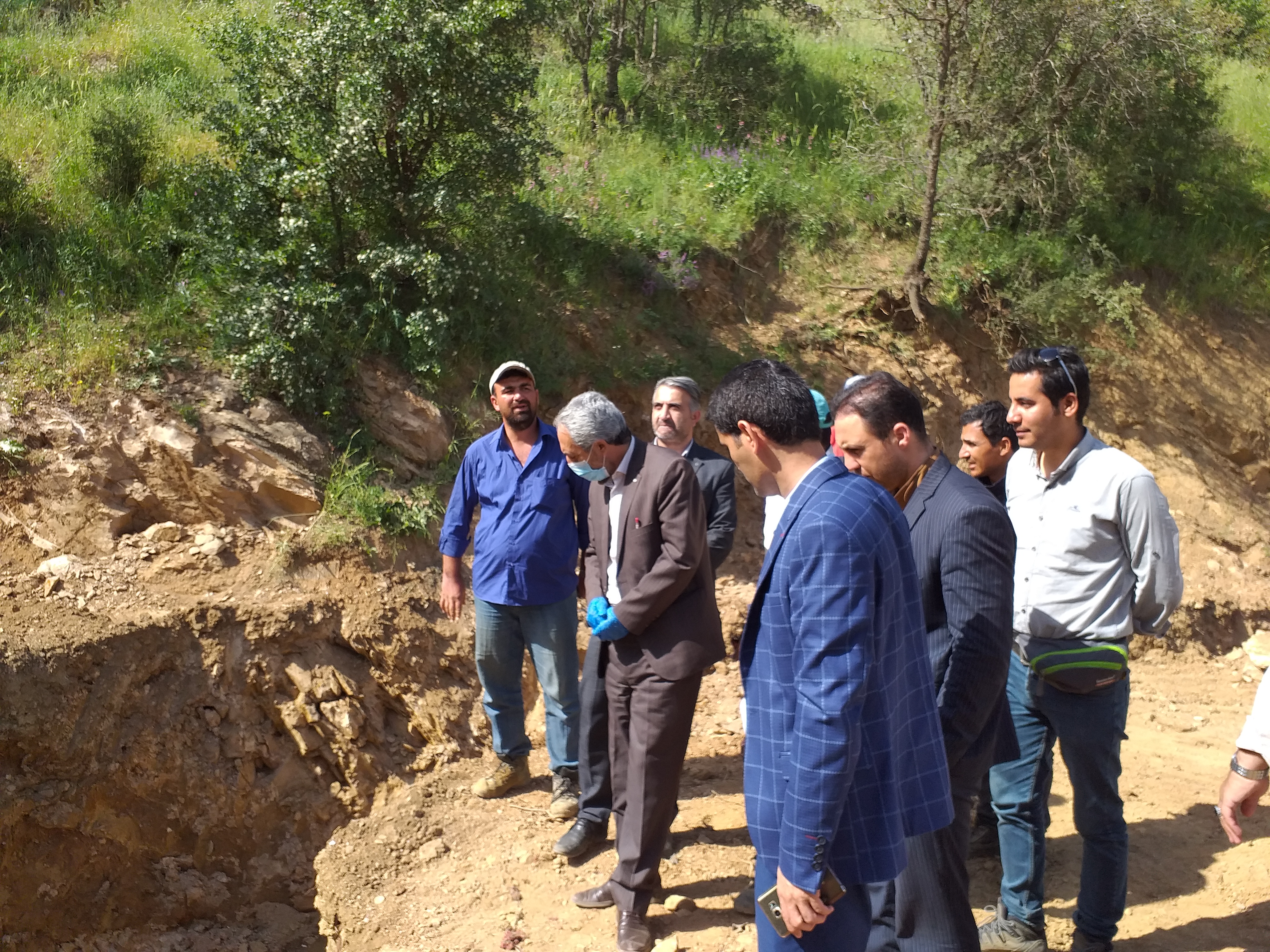 بازدید نخشی پور فرماندارشهرستان سردشت ازروند اجرای پروژه گازرسانی به شهرمیرآباد: