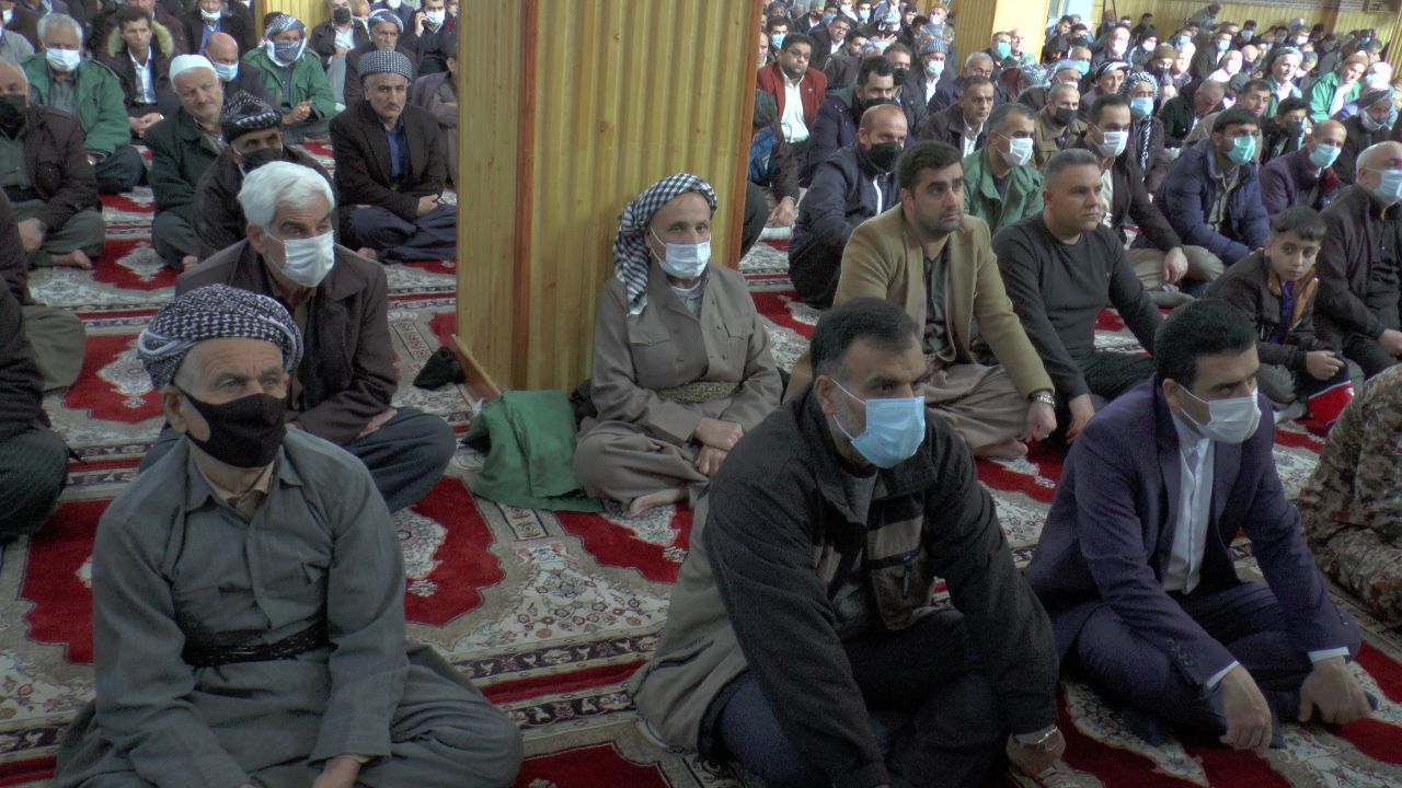 ️سخنرانی سرپرست فرمانداری شهرستان سردشت قبل از خطبه های نماز جمعه در سردشت